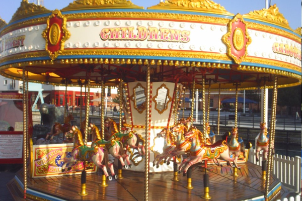 Juveneile Carousel at Funfair North East